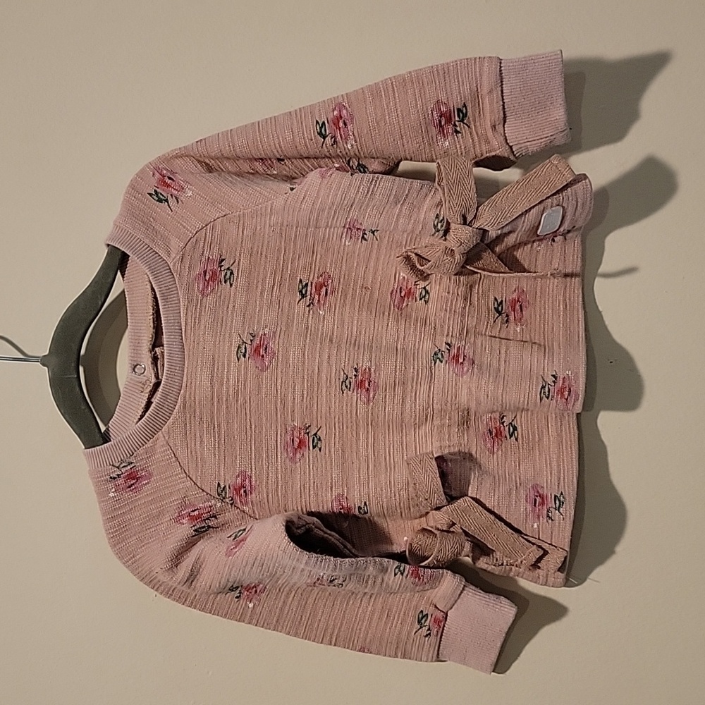 7fam floral rose pink kids Size 2t seven for all mankind shirt girls